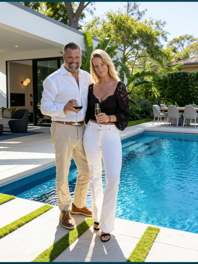 Andrew Catapano and Tiffany Bartko, owners of All Pro Pools